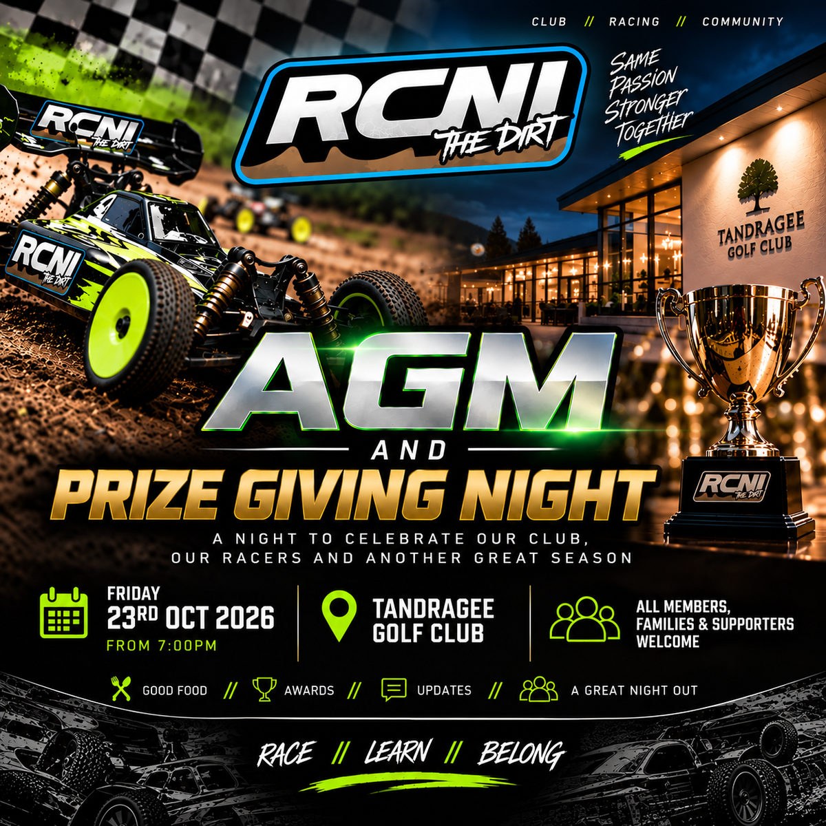 Club Dinner - Prizegiving - AGM